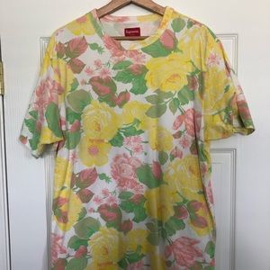 Supreme Floral tee